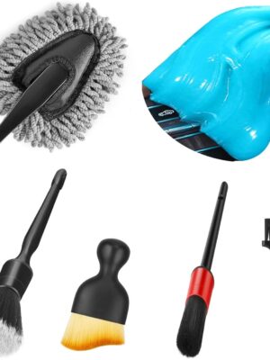 Car Detailing Brush & Gel Kit