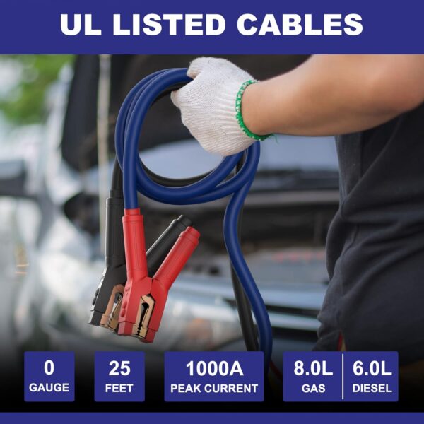 Heavy-Duty Jumper Cables