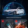 REDTIGER Dash Cam Front and Rear