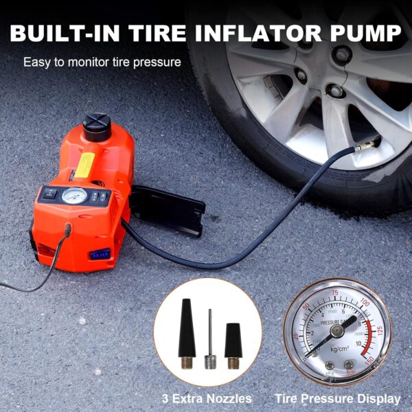 Electric Hydraulic Car Jack Kit