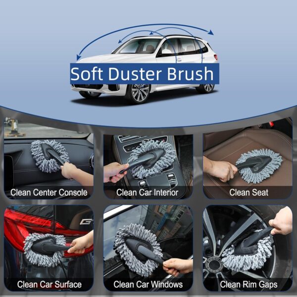 Car Detailing Brush & Gel Kit