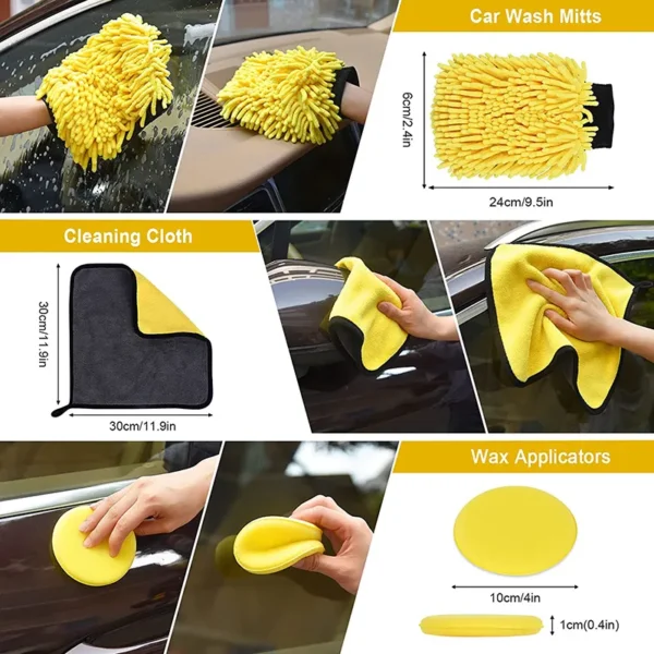 20PCS Car Wash Clean Kit