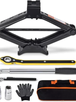 2-Ton Car Scissor Jack Kit