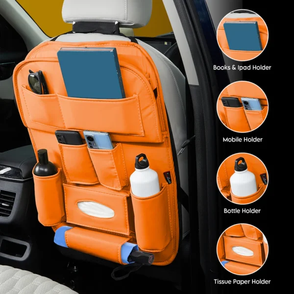 3D ESSENTIALS Car Seat Organizer